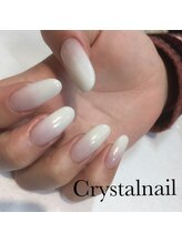 クリスタルネイル ボンベルタ橘店(CRYSTAL NAIL)/ホワイトグラデーション