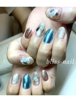 ブリスネイル(bliss-nail)/ミラーネイル