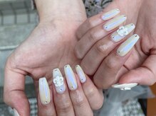 ピアチェーレ(Piacere)/ホワイトネイル☆¥11,000～