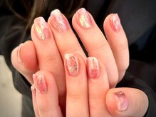ヌル ネイル 堀江(NURU NAIL HORIE)/春色ニュアンスネイル☆