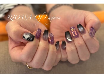 リオッサ オブ ラグーン(RIOSSA of Lagoon)/マグネットグラデションネイル