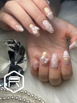 レディスペネイル ノウラ 名駅店(Redispe nail NouRa)/キルティングネイル