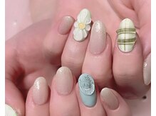 コーラルホリデー(Coral Holiday)/持込デザインでぷっくりアート★