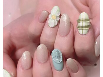 コーラルホリデー(Coral Holiday)/持込デザインでぷっくりアート★