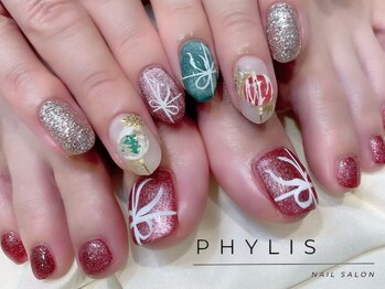 フィリス 横浜店(PHYLIS)の写真/ハンド1ヵ月以内のご来店でオフ無料☆フット来店時次回予約で2ヶ月オフ無料☆お得にネイルを楽しもう♪