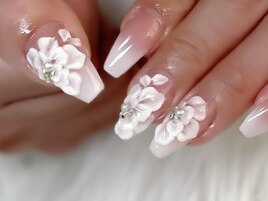 ３Dエンボスフラワー