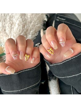 ラズワルド(Lazward)/きらきら＊ツイードネイル