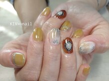 ケイアイエムネイル(KIM nail)/jewelry parts × nuance