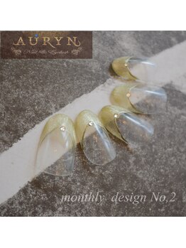 アウリン(AURYN)/6月限定monthly design No,2