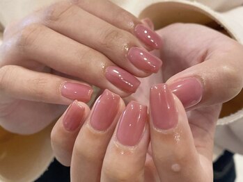 アイネイルズ 天神今泉店(I-nails)/【misa.s】うる艶ピンクネイル