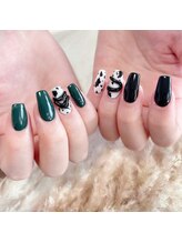 ジェイグランド(JGRAND)/牛柄ネイル