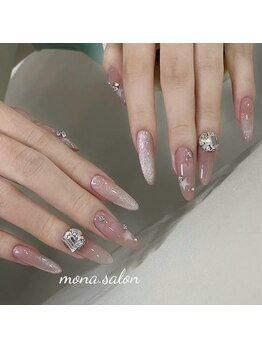 モナサロン(Mona salon)/キラキラマグネットネイル