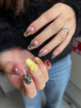 個性派ネイル