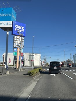 ホットスパ アジアンヴィラ(Hot-spa アジアンヴィラ)/６）そろそろ左折しますよ～