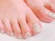 アズエーネイル(as A nail)の写真/《ケアメニューも充実♪》ハンドが出来ない方も足元でお洒落を楽しめる◎350種以上のカラバリをご用意！