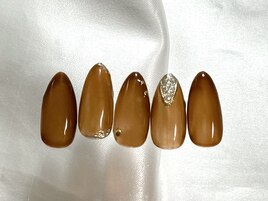 シンプルネイル¥8000~ No.7