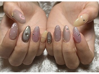 ラナムーン プティ(Lanamoon petit)/長持ち春ネイル☆