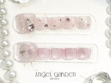 エンジェルガーデン 青山店(Angelgarden)/チェーンハートフットネイル