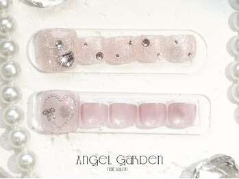 エンジェルガーデン 青山店(Angelgarden)/チェーンハートフットネイル