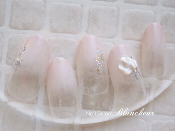 ネイルサロン ブランシュール(Nail Salon Blancheur)/くすみピンクのグラデーション