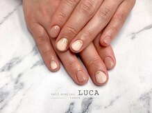 ネイルアトリエルカ(nail atelier LUCA)/W-555 シェラックブライダル