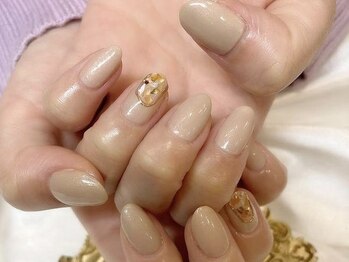 アンジュネイル(Angenail)/アクセミラー×シェル nail