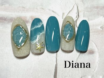 ディアナ ひたちなか高場店(DIANA)/定額ネイル 7700円 A-180