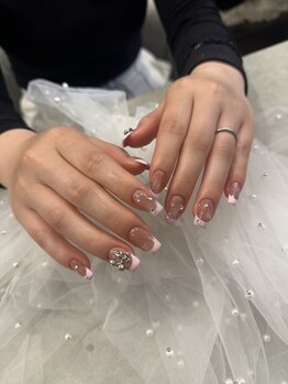 アトリエデザイン(atelier design)の写真/チップ/アクリルでの長さだし対応◎長さだしクーポンあり☆【長さだし10本　ワンカラー　9900円】