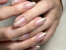 ラメグラデーションネイル