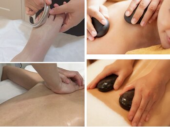 トゥルービュームーウェイ 日本宇都宮支店(TRUEVIU 沐薇沐薇)の写真/【ホットストーン付きアロマオイルリンパマッサージ80分￥9980】お好きなアロマを選べてリラックス効果UP◎