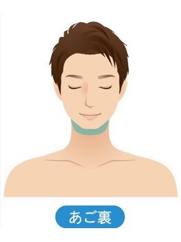 ボス 大垣店(BOSS)/【顔脱毛/ヒゲ脱毛】あご裏#脱毛