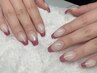 大人気フレンチネイル★¥7000