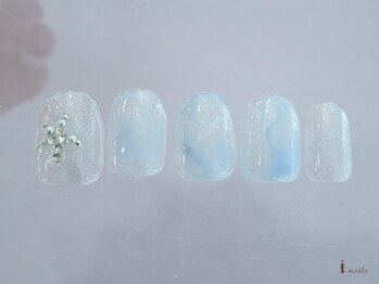 アイネイルズ 横浜WEST店(I-nails)/星もやもやニュアンス¥7480