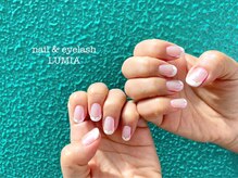 ネイル&アイラッシュ ルミア(Nail & Eyelash LUMIA)/ニュアンスフレンチ