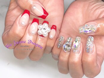 アン ジョーヌドラゴ/【自爪ネイル】派手ネイル