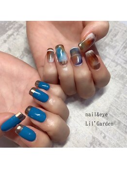 リルガーデン 新宿南口(Lil' Garden)/ニュアンスマーブル×ミラー