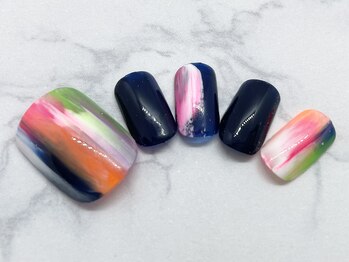 タネモト(Tanemoto)/3月フットネイル¥6600