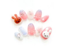 ネイルコレクション ピンク(Nail Collection Pink)/オーダーチップ＋ミッフィー♪
