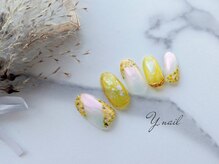 ワイネイル(Y.nail)/菜の花ネイル