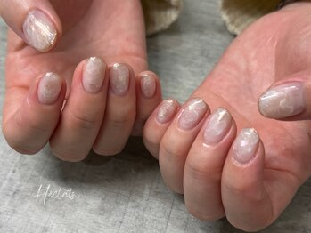 エクラス 銀座(Heclats)/ブライダルネイル/ニュアンス