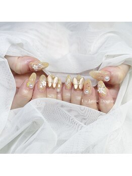 アン ジョーヌドラゴ/【自爪ネイル】蝶々ネイル