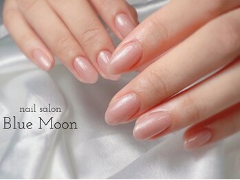 ブルームーン(BlueMoon)の写真/自爪育成コース☆深爪から綺麗な指先へ育成できます！イベント用にアート付き長さ出しも可能◎