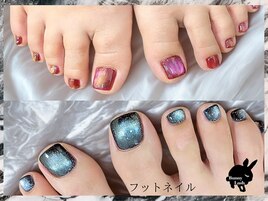 【フットネイル】HANA施術
