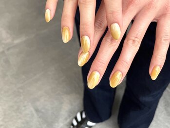 シェアサロン レノール(SHARE SALON LENORL)/イエローネイル　momo