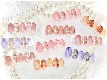 ボガスティーズネイル(Vogusty's nail)/選べるツイードorチェックネイル