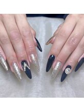 木にいる 錦糸町/長さだしワンカラ＋2個パーツ