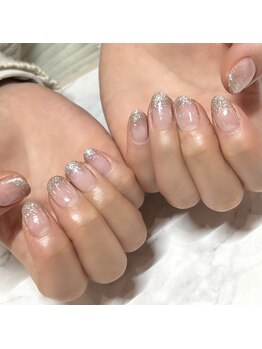 ラメグラデーション