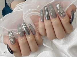 ミラー&フラッシュネイル
