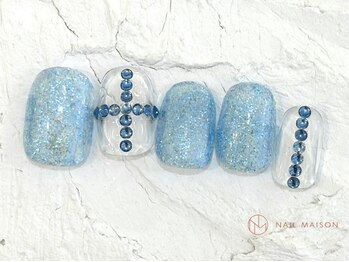 ネイルメゾン 池袋店(NAIL MAISON)/ラメクリア¥4800