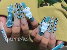 ハピナス(HAPPINAS)/レオパード×ブルーミラー